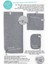 Luxury Gri Gri Microwell 3 Prç Set Microfiber Bulaşık Kurutma Matı 3'lü Mutfak Seti Kurulama Bezi Örtüsü S 1 Adet 2