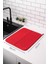 Luxury Mikrotex Bulaşık Matı Süper Emici Bulaşık Kurutma Örtüsü 45X36CM Katlanabilir Bulaşık Matı Bordo 1 Adet 2