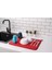 Luxury Mikrotex Bulaşık Matı Süper Emici Bulaşık Kurutma Örtüsü 45X36CM Katlanabilir Bulaşık Matı Bordo 1 Adet 3