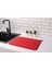 Luxury Mikrotex Bulaşık Matı Süper Emici Bulaşık Kurutma Örtüsü 45X36CM Katlanabilir Bulaşık Matı Bordo 1 Adet 4