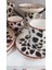 Luxury Kahve Fincanı 100 cc (Double)2 Parça Leopar Desen 1 Adet 2