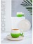 Luxury Coffeart El Yapımı Tombul Yeşil 2 Kişilik Kahve Seti, 2li Espresso, Türk Kahvesi FINCANI(96-806-K-2) 1 Adet 2