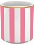 Luxury Pembe Beyaz Çizgili Double Fincan Espresso Double Türk Kahve Fincan Kahve Kupası 1 Adet 1