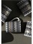 Luxury Zig-Zag Altın Kahve Fincanı ve Tabağı 6'lı Set Retro Şıklık ve Altın Detaylarla Tasarlanmış 1 Adet 4