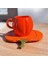 Luxury Seramik Kabak Mug ve Kabak Şekilli Tabak 1 Adet 5
