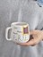 Luxury Friends Temalı El Yapımı & El Boyaması Seramik Kupa (240 Ml) 1 Adet 5