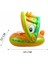 Luxury Dinozor Şekilli Baby Float Bebek Yüzme Simidi Güneşlikli Kapanır Açılır Dino Yeşil 1 Adet 2