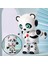 Luxury Akıllı Panda Söylediklerini Tekrar Etsin Ses Kayıt Edip Konuşan Şarjlı Oyuncak Robot 1 Adet 1