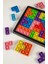 Luxury Puzzle Tetris Oyuncak 3D Tetris ve Tasarım 26 Parça Yapı Taşları Duyusal Eğitici Oyuncak 1 Adet 3
