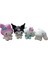 Luxury Hello Kitty ve Arkadaşları Squishy Moedelleri 4'lü Set My Melody, Kuromi, Cinnamoroll Sukuşi 1 Adet 1