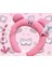 Luxury Sevimli Kirby Tasarımlı Peluş Taç Pembe Makyaj Tacı 1 Adet 1
