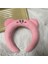 Luxury Sevimli Kirby Tasarımlı Peluş Taç Pembe Makyaj Tacı 1 Adet 5