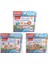 Luxury Sihirli Boyama Kitabı 3'lü Set Hayvanlar Sayılar Araçlar(Water Magic Numbers Vehicles Animals) 1 Adet 1
