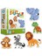 Luxury Baby Puzzle Orman Hayvanları Eşleştirme Oyunu 12 Hayvan 28 Parça Circle Toys 1 Adet 2