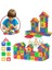 Luxury Oyuncak 128 Parça Cıty Puzzle Blok Set Eğitici Eğlenceli Oyuncak 1 Adet 3