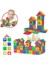 Luxury Oyuncak 128 Parça Cıty Puzzle Blok Set Eğitici Eğlenceli Oyuncak 1 Adet 4