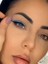 Luxury Kendinden Yapışkanlı Sticker Glitter Eyeliner 5 Çift 1 Adet 2