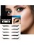 Luxury Kendinden Yapışkanlı Sticker Glitter Eyeliner 5 Çift 1 Adet 1