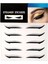 Luxury Kendinden Yapışkanlı Sticker Glitter Eyeliner 5 Çift 1 Adet 4