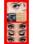Luxury Kolay Eyeliner Cat Eye Makeup Smokey Eyes Makyajı Şablon Kart Kalıp Stencil Sağ Sol 10 Parça Set 1 Adet 1