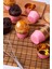 Luxury Pembe Parlak Karton 25'li Kek Kalıbı Kenarı Gold Kaplama Fırında Dağılmayan 6.5x4 cm Muffin Cupcake 1 Adet 1