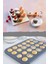 Luxury Muffin Kalıbı 24'lü Mini Tart Fırın Kapsülü Kek Browni Kekstra Kurabiye Kalıbı 1 Adet 2