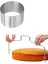Luxury Yuvarlak Ayarlanabilir Pasta Kalıbı + Pasta Kesme Aparatı 1 Adet 1