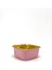 Luxury Muffin Kare Kağıt Pembe Altın Cupcake Kek Kalıbı Kapsülü Kabı - 25 Adetlik 10 Paket 1 Adet 5