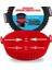 Luxury 3 Parça Pratik Silikon Airfryer Pişirme Kağıdı Yonca, Muffin, Iki Bölmeli Fırın Mikrodalga Kap Hh 1 Adet 3