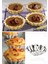 Luxury 6 Adet - Mini Tart Kalıbı Çiçek Model / Kek Kalıbı/ Metal Paslanmaz / Mutfak 1 Adet 1