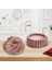 Luxury Döküm Rose Gold 2li Granit Rüzgar Gülü ve Tart Kalıbı Kek Kalıbı Seti 1 Adet 1