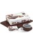 Luxury Kahverengi Silikon Makaron Kiti - 40X30X6,6 cm 1 Adet 1