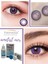 Luxury Mor/ Renkli Mor Ametist Hareli Göz Kirpik Lens / Yıllık/lens Kabı ve Solüsyon Hediyeli 1 Adet 1