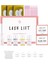 Luxury Lash Lıft® Kirpik Lifting Seti, Lash Lift, Kaş & Kirpik Perma Seti Full Pkt 1 Adet 1