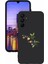 Luxury Samsung Galaxy A35 Uyumlu Kamera Korumalı ve Tasarımlı Siyah Renk Silikon Kılıf 1 Adet 1