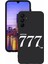 Luxury Samsung Galaxy A55 Uyumlu Kamera Korumalı ve Tasarımlı Siyah Renk Silikon Kılıf 1 Adet 1