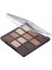Luxury Love At First Sight Eyeshadow Mat ve Işıltılı Toz Göz Far Paleti - 201 Daily Routine 1 Adet 4