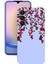 Luxury Samsung galaxy A25 Uyumlu Kamera Korumalı ve Tasarımlı Lila Renk Silikon Kılıf 1 Adet 1