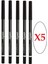 Luxury Göz Kalemi Siyah No: 101 x 5 Adet 1 Adet 1