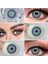 Luxury Bahama Blue/hareli Mavi Göz Lens/yıllık 1 Adet 1