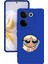 Luxury Camon 20 Pro Kamera Korumalı ve Tasarımlı Mavi Renk Silikon Kılıf 1 Adet 1