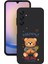 Luxury Samsung galaxy A25 Uyumlu Kamera Korumalı ve Tasarımlı Siyah Renk Silikon Kılıf 1 Adet 1