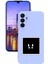 Luxury Samsung Galaxy A15 Kamera Korumalı ve Tasarımlı Lila Renk Silikon Kılıf 1 Adet 1