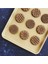 Luxury 3’lü Döküm Yılbaşı Kurabiye Kalıbı / Pankek Mührü Cookıe Stamps (Şekil 1 Adet 3