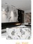 Luxury 30X60 cm Sedef Mermer Desenli Kendinden Yapışkanlı Seramik Köpük Banyo Wc Kaplama Pvc Duvar Paneli 1 Adet 5