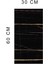 Luxury Kendinden Yapışkanlı Esnek Köpük Siyah Mermer Desenli Pvc Panel 30X60 cm Banyo Wc Mutfak 1 Adet 3