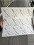 Luxury 50X50 cm 0,27 M² Kendinden Yapışkanlı Duvar Kağıdı Esnek Köpük Paneli 3D Boyutlu Mermer Desen Beyaz 1 Adet 3