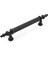 Luxury Kumru Kulp Siyah 128 mm Sert Polimer Lüks Kulp Siyah 1 Adet 2