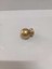 Luxury Misket 25 mm Mat Gold Düğme Mobilya Dolap Vestiyer Kulp Misket- Mat Altın 1 Adet 3