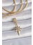 Pirinç Gold Renk Zirkon Taşlı Kutup Yıldızı Model Ajda Charm - TJ-BC1004 1